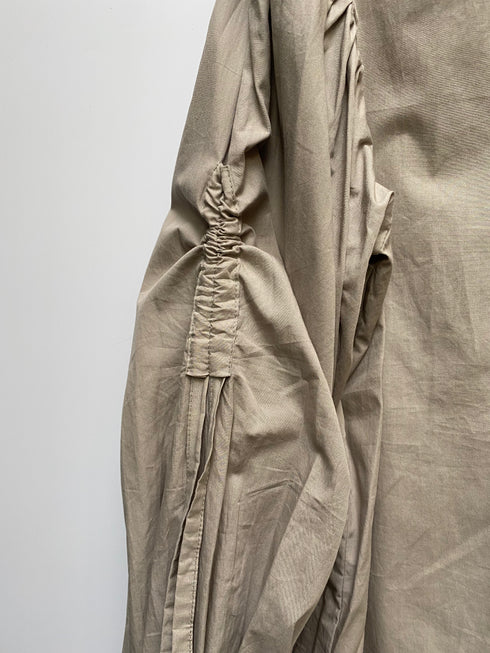 Rabens Saloner Blouse Aggregated slim shirt - dry sage